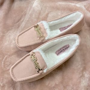Juicy Couture pink slippers